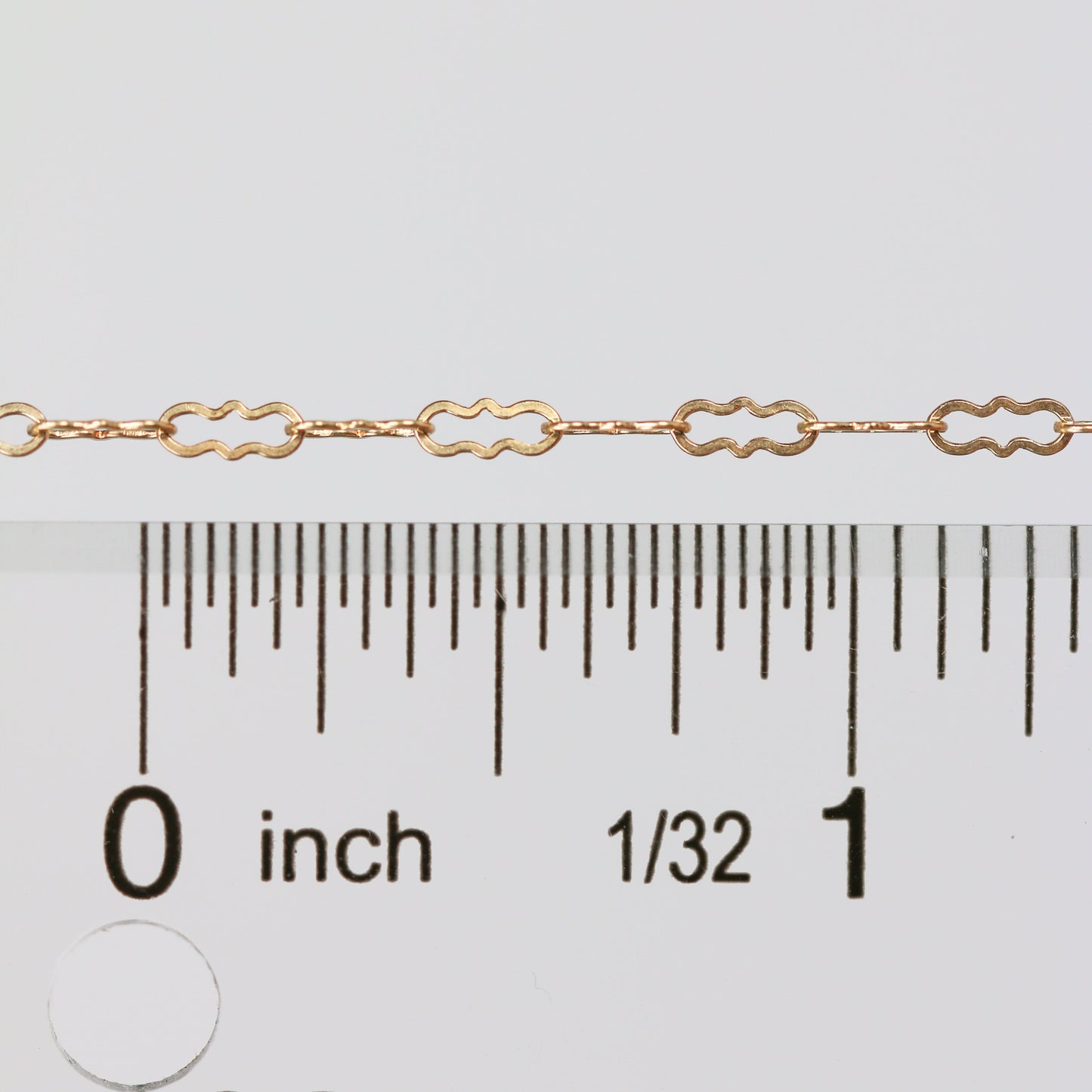 Hannah Permanent Jewelry Chain, Crinkled Paperclip Design and Links, Available in Gold Options and Silver