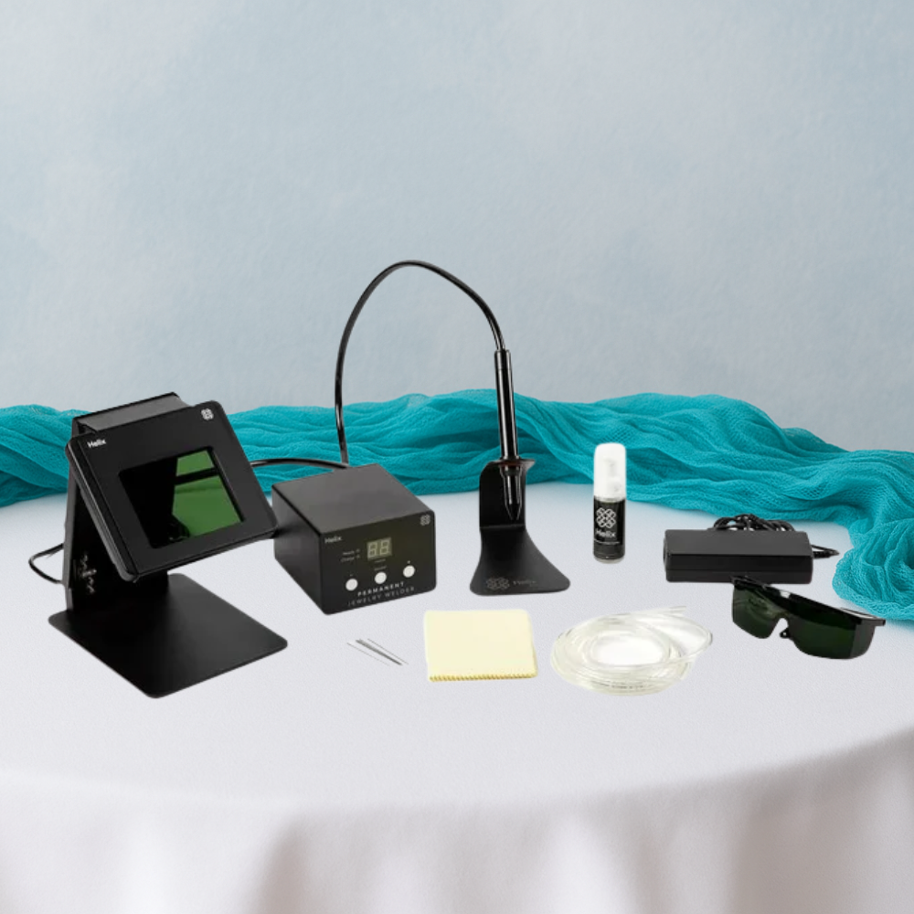 Helix Permanent Jewelry Welder: Machine & Accessories or with Starter Kit