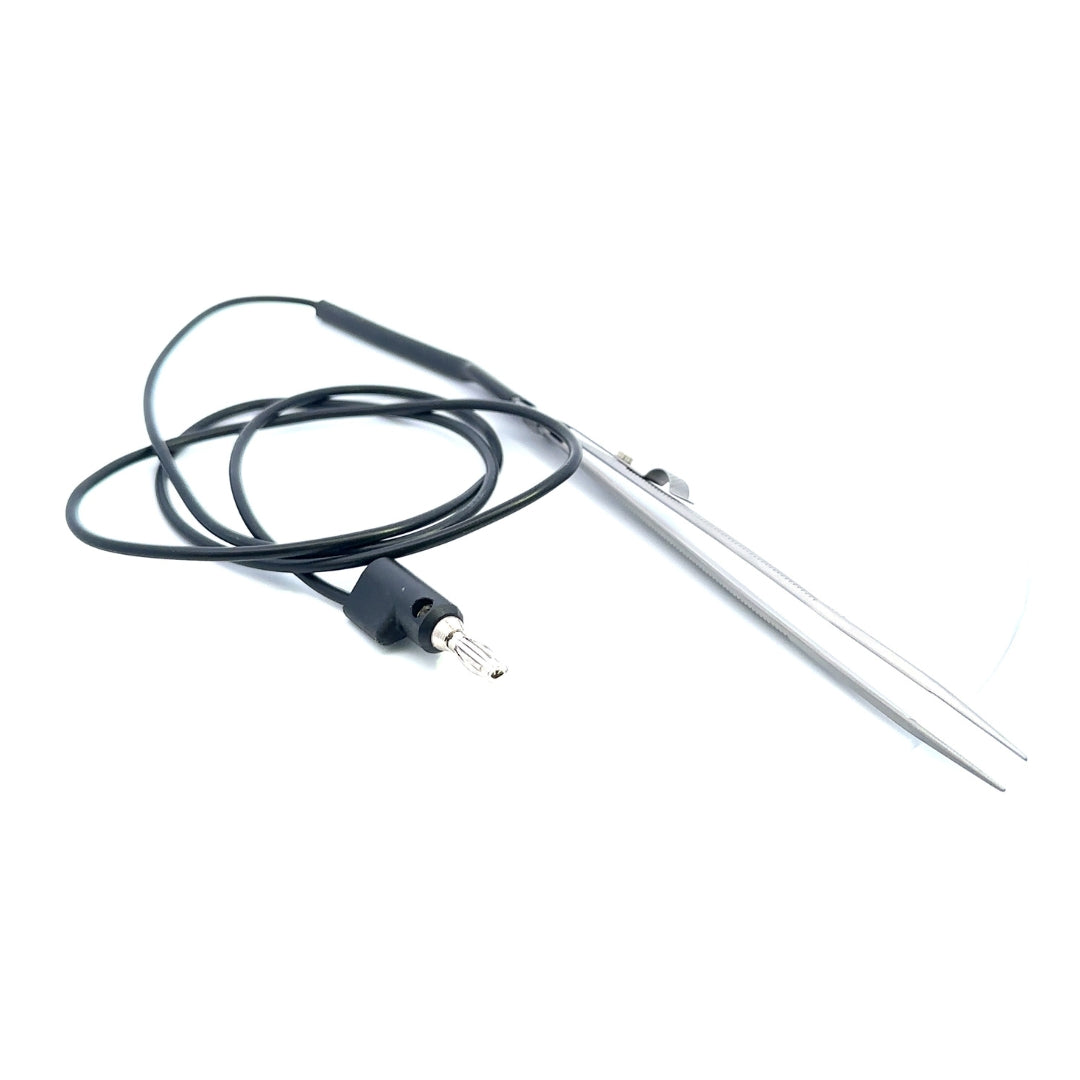 Grounded Precision Locking Tweezers for Permanent Jewelry