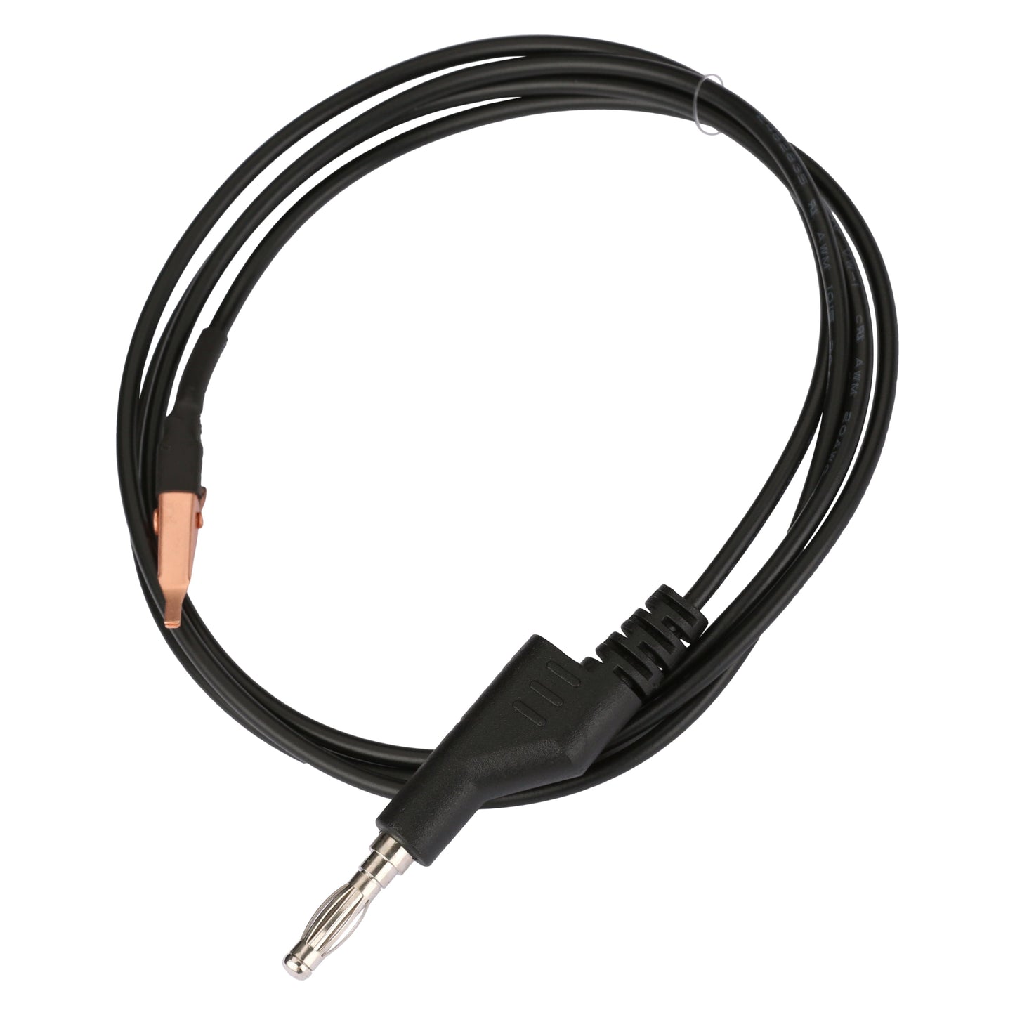 Grounding Alligator Clip on 3' Cord for Permanent Jewelry