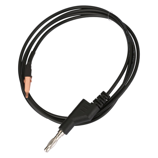 Grounding Alligator Clip on 3' Cord for Permanent Jewelry