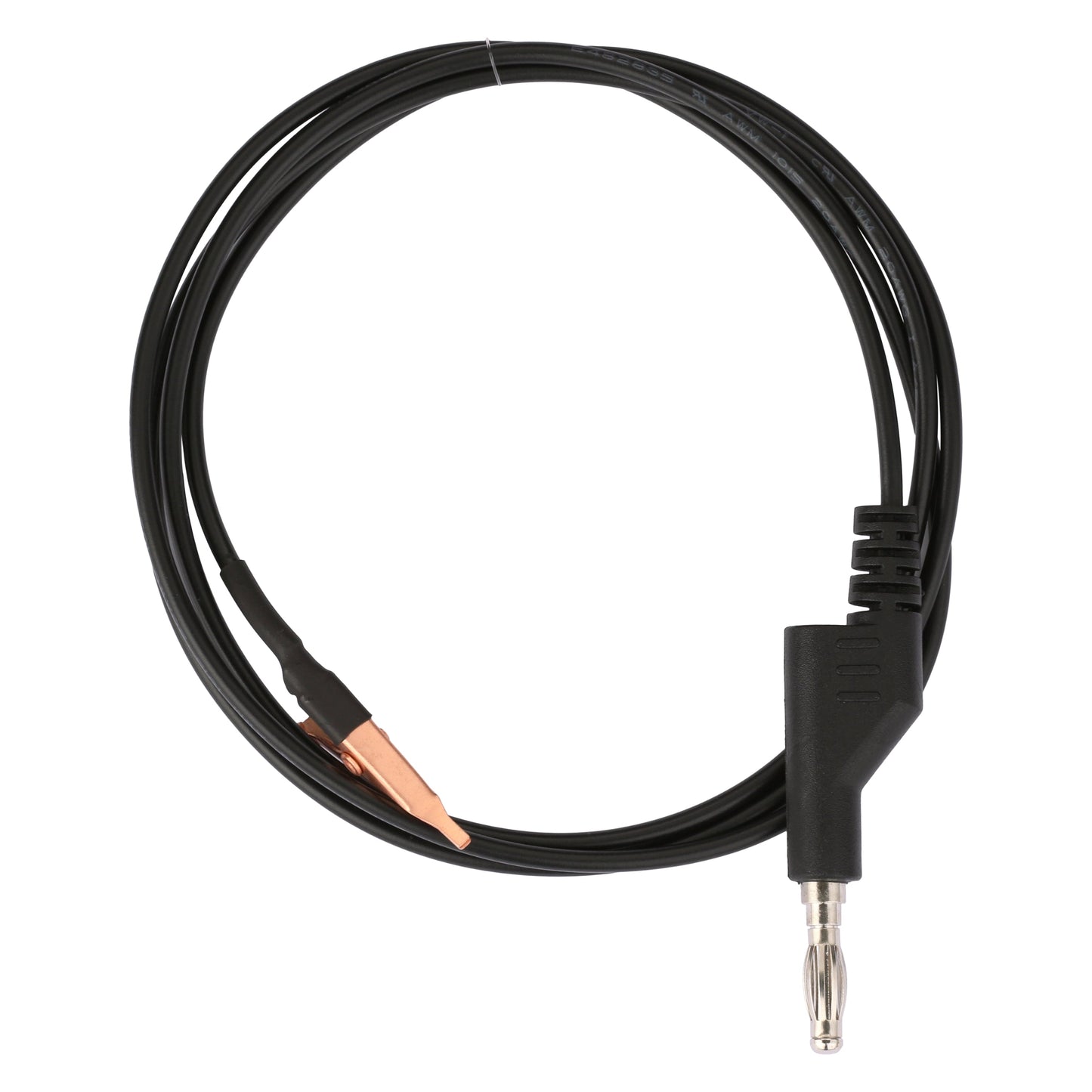 Grounding Alligator Clip on 3' Cord for Permanent Jewelry