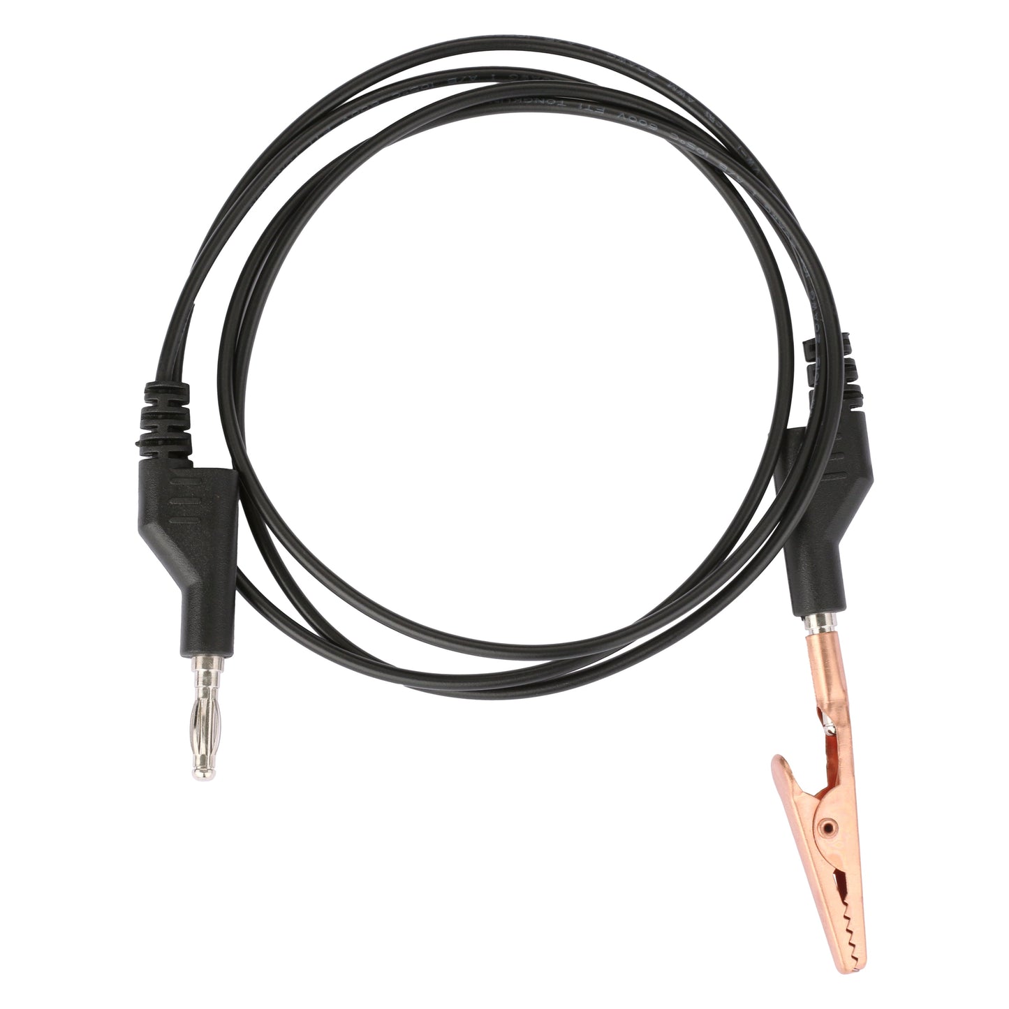 Grounding Alligator Clip on 3' Cord for Permanent Jewelry
