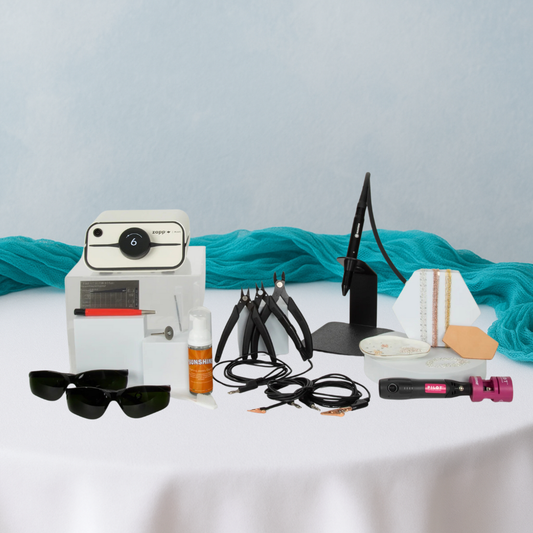 Bronze Permanent Jewelry Starter Kit with Zapp Plus 2 Welder