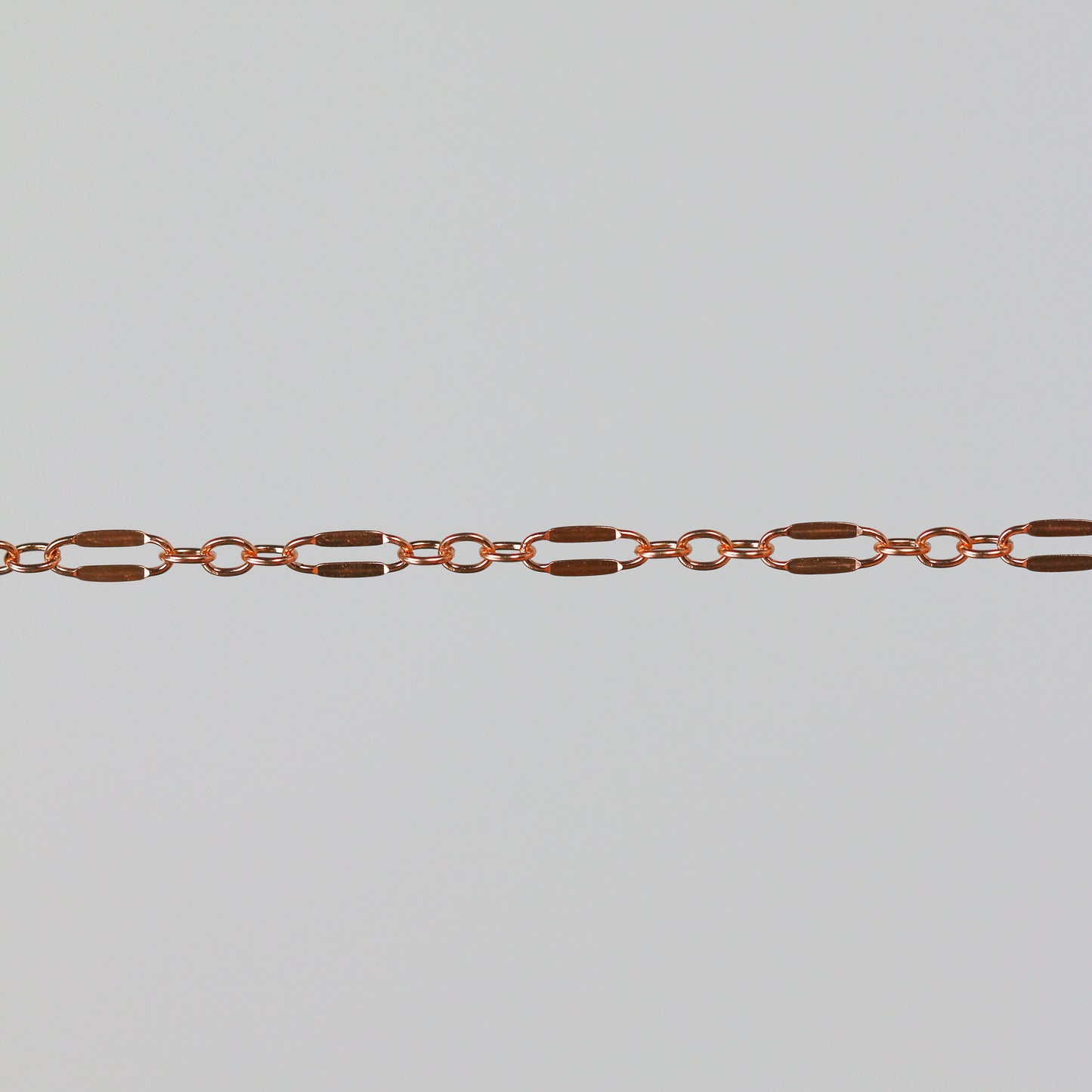 Bryce Permanent Jewelry Chain, Dapped Oval Design, Small Round Links, Available in Gold Filled and Silver