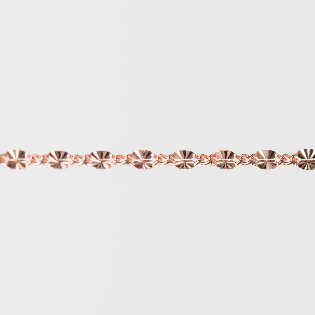 Brynna Permanent Jewelry Chain, Figaro and Starburst Links, Available in Sterling Silver