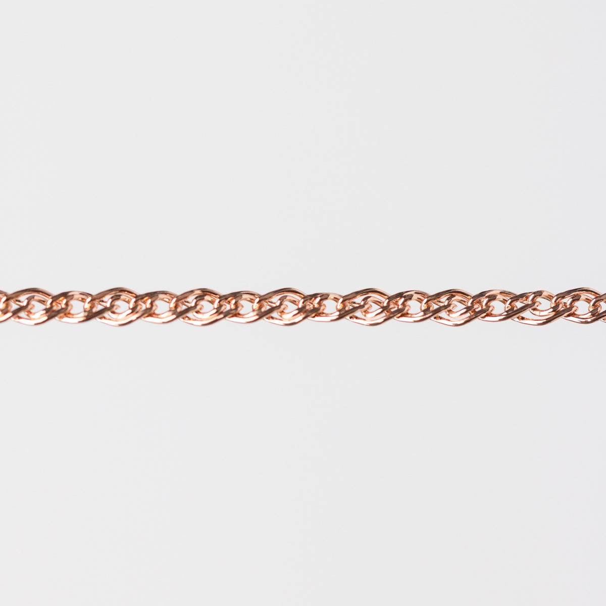 Eve Permanent Jewelry Chain, Flat Nonna Mother & Child, Available in Sterling Silver and Gold Filled