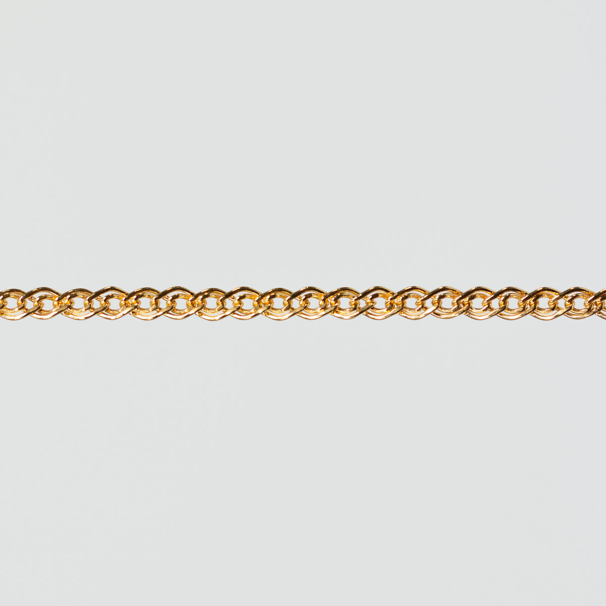 Eve Permanent Jewelry Chain, Flat Nonna Mother & Child, Available in Sterling Silver and Gold Filled