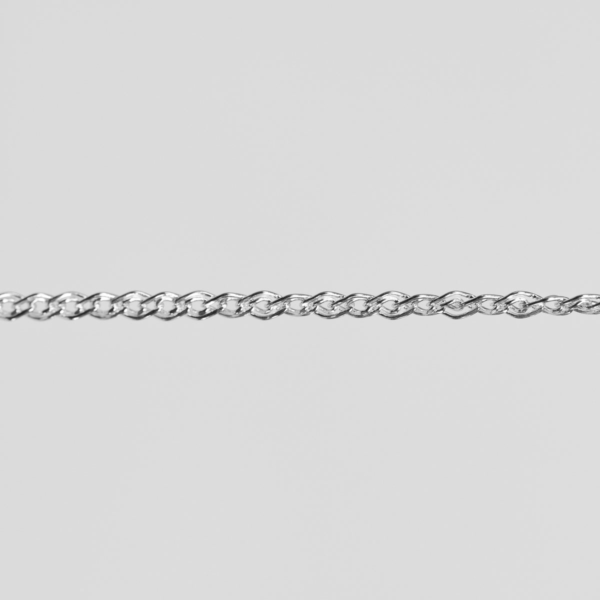 Eve Permanent Jewelry Chain, Flat Nonna Mother & Child, Available in Sterling Silver and Gold Filled