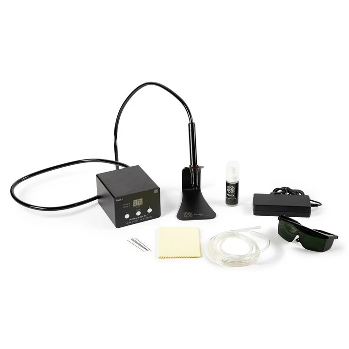Helix Permanent Jewelry Welder: Machine & Accessories or with Starter Kit