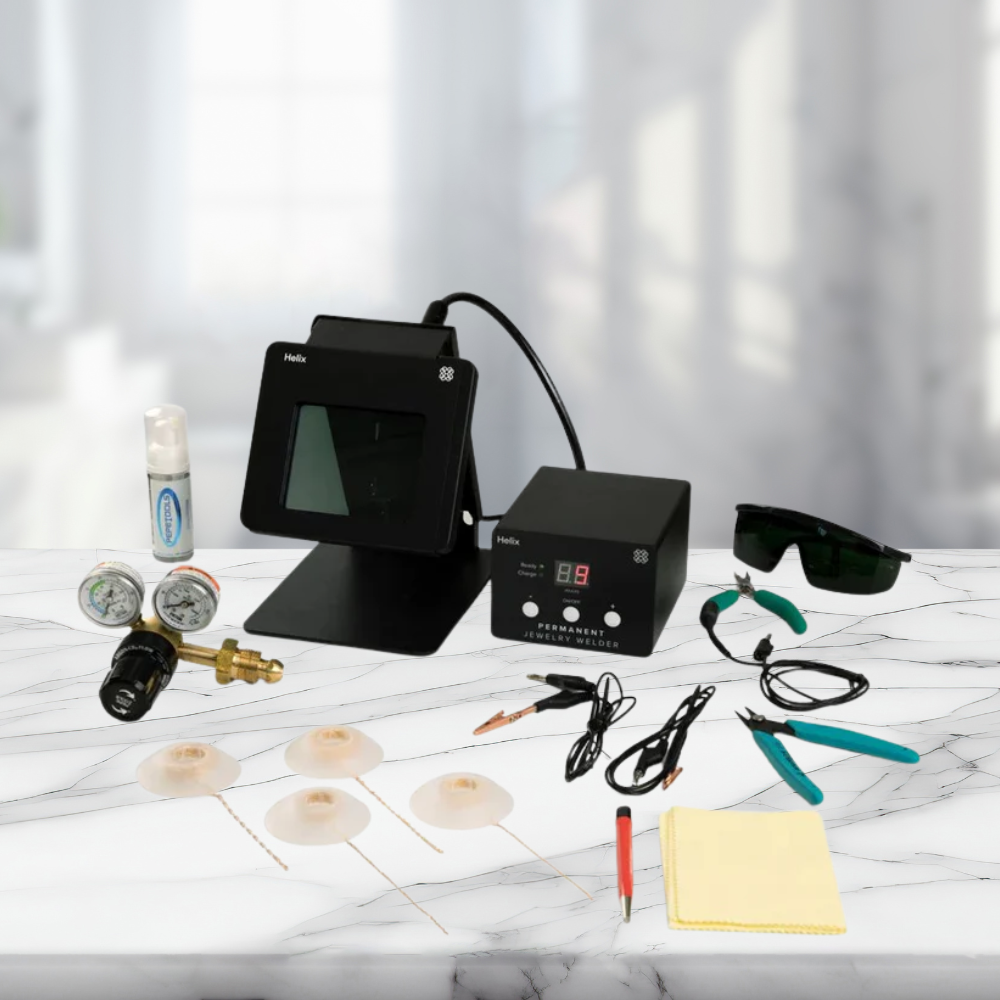 Helix welder plus darkening screen and starter kit