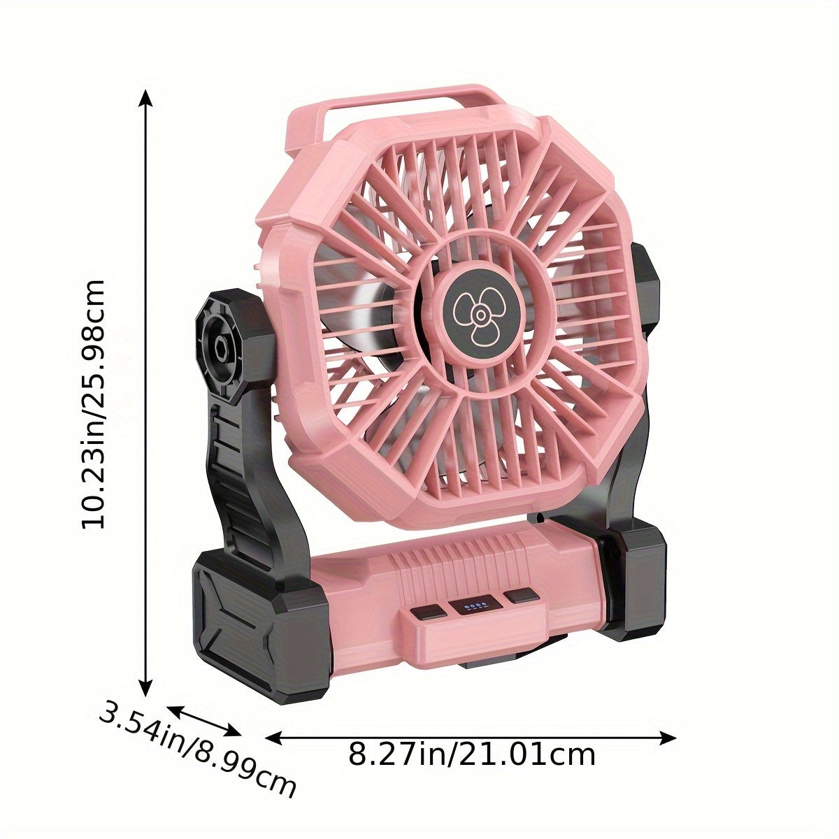 10400mAh Rechargeable Oscillating Fan for Permanent Jewelry Pop-Ups