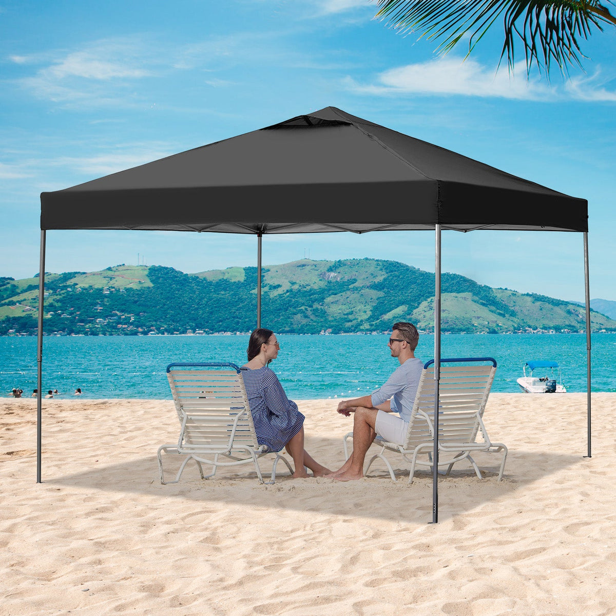 Pink Pop Up Canopy Tent for Permanent Jewelry Markets and Events