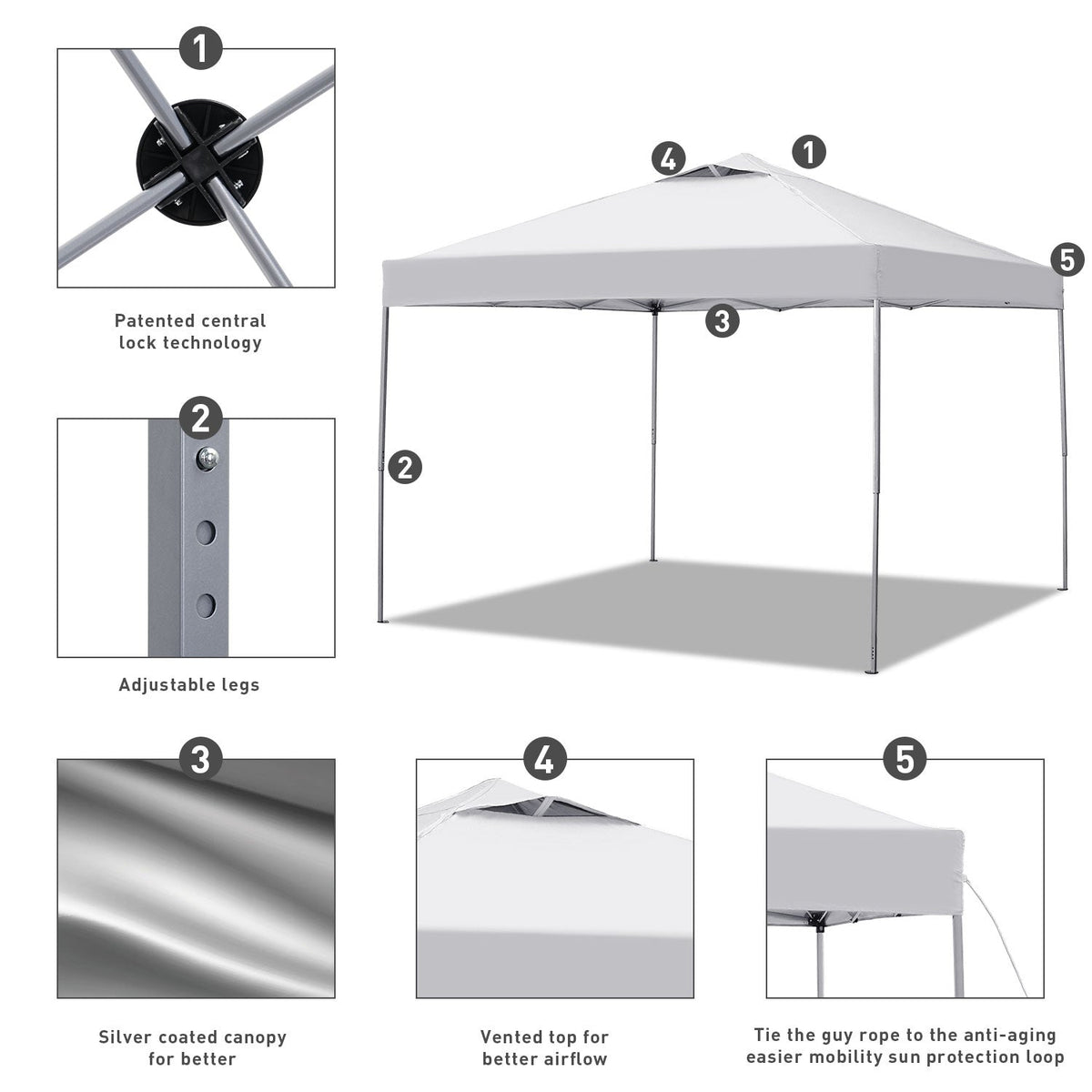 10ftx10ft Canopy Tents for Turning Vendor Markets Into Your Permanent Jewelry Storefront
