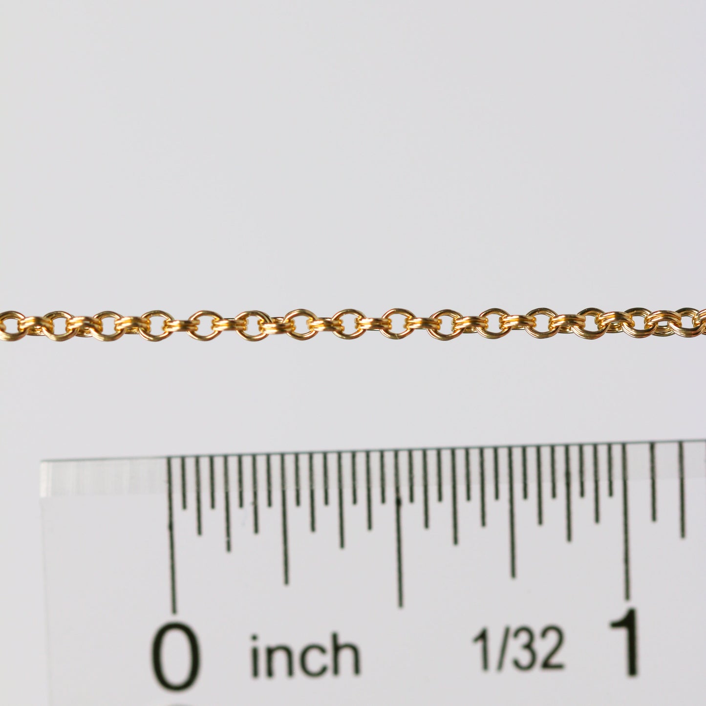 Olivia Permanent Jewelry Chain, Double Cable Design, Double Links, Available in Gold Filled and Silver