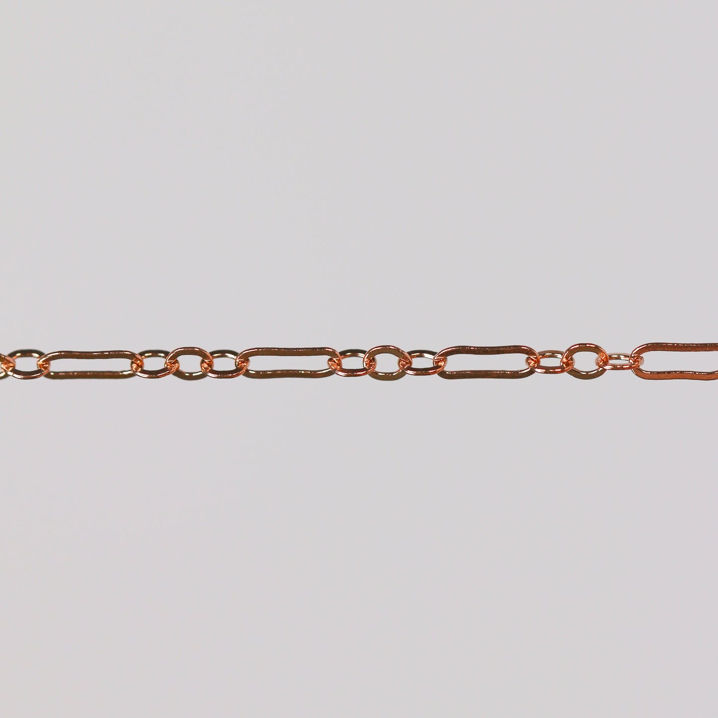 Marlee Permanent Jewelry Chain, Cable Paperclip Design, Long and Short Links, Available in Gold Options and Silver