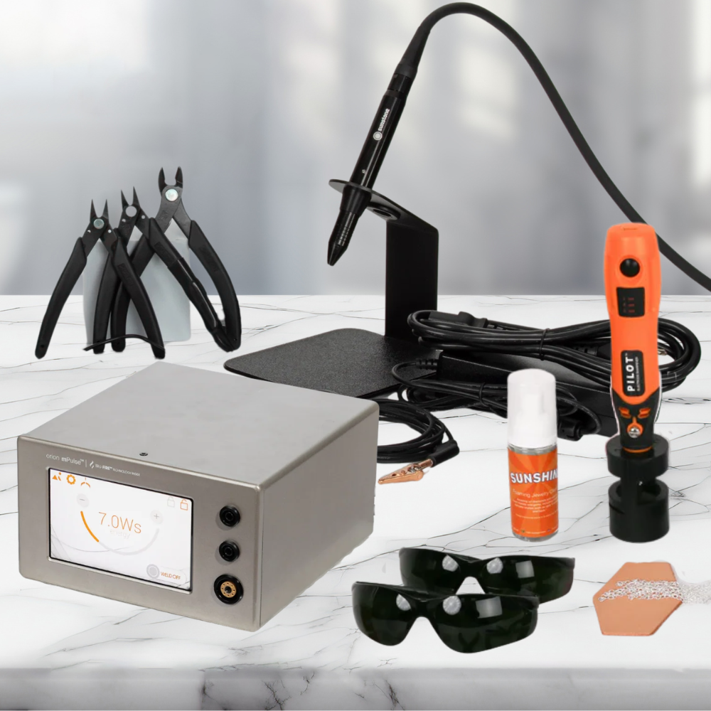 Studio Pro permanent jewelry kit with the Orion mPulse 2.0