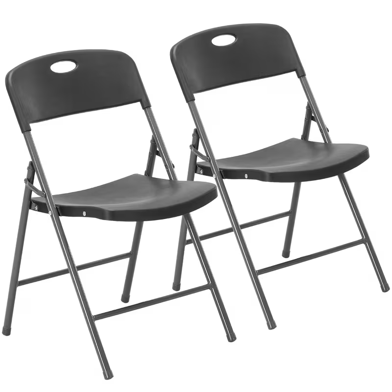 2, 4 or 6 Pack Folding Chairs for Permanent Jewelry Vendor Setups