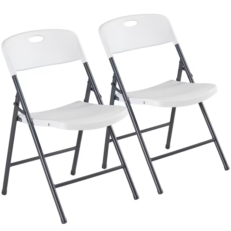 2, 4 or 6 Pack Folding Chairs for Permanent Jewelry Vendor Setups