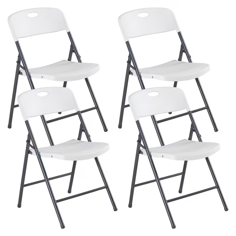 2, 4 or 6 Pack Folding Chairs for Permanent Jewelry Vendor Setups