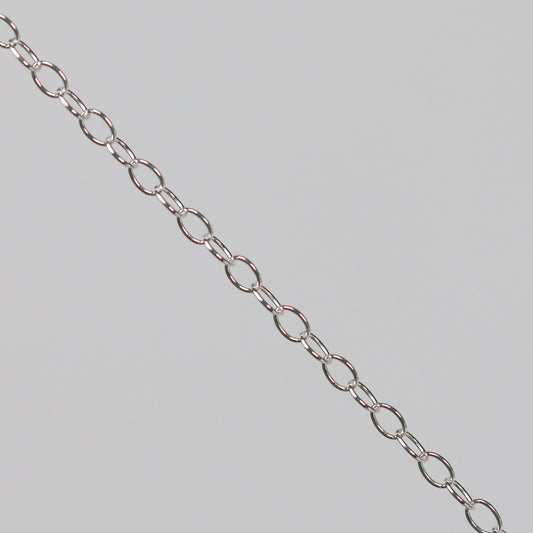Practice Chain for Permanent Jewelry | .925 Sterling Silver