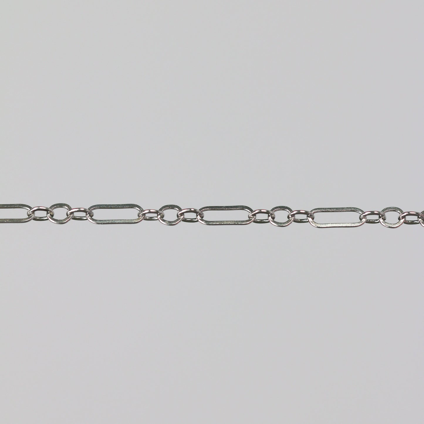 Marlee Permanent Jewelry Chain, Cable Paperclip Design, Long and Short Links, Available in Gold Options and Silver