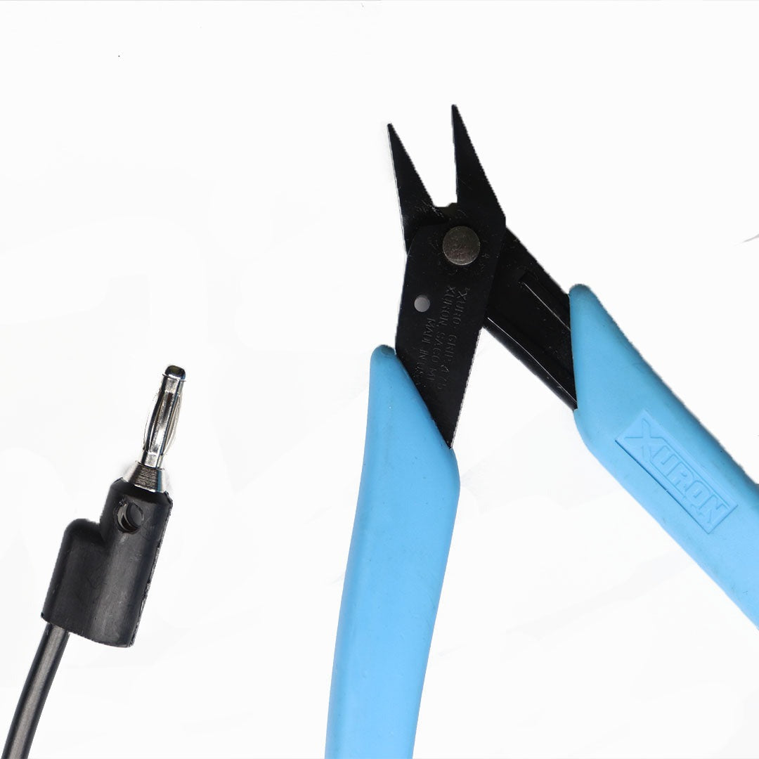 Xuron® Grounded Pliers with 3' Cord for Permanent Jewelry (Model 475)