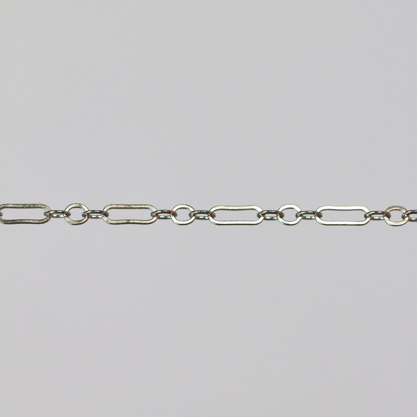 Marlee Permanent Jewelry Chain, Cable Paperclip Design, Long and Short Links, Available in Gold Options and Silver